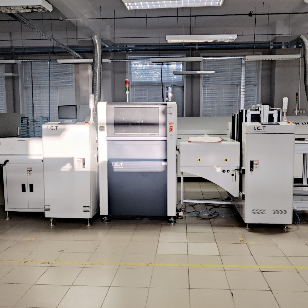 ICT-AI-5146W | DIP Online Dual Side AOI-inspectie Optisch systeemmachine