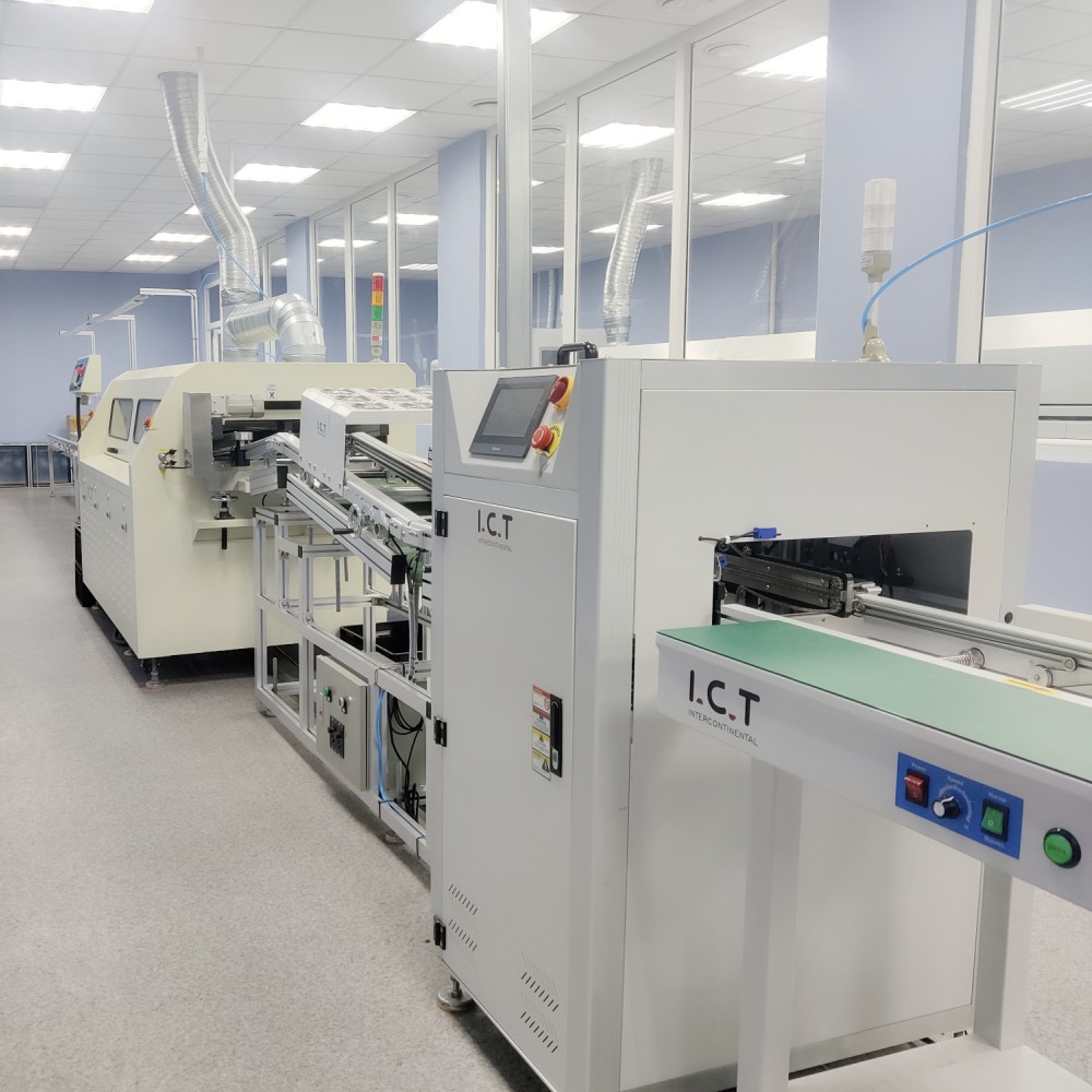 Hoog rendement PCB-golfsoldeerapparatuur Soldeermachines