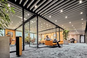 kantoorgebouw led-licht
