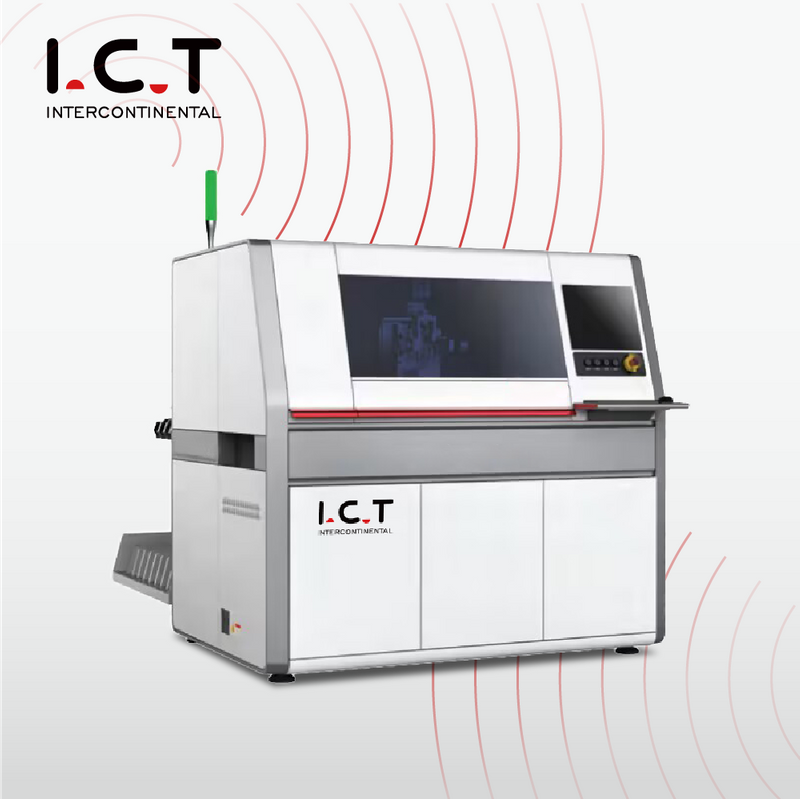 ICT-Z3020 | Auto SMT SMD THT Terminal Radiale PCB -invoegmachine