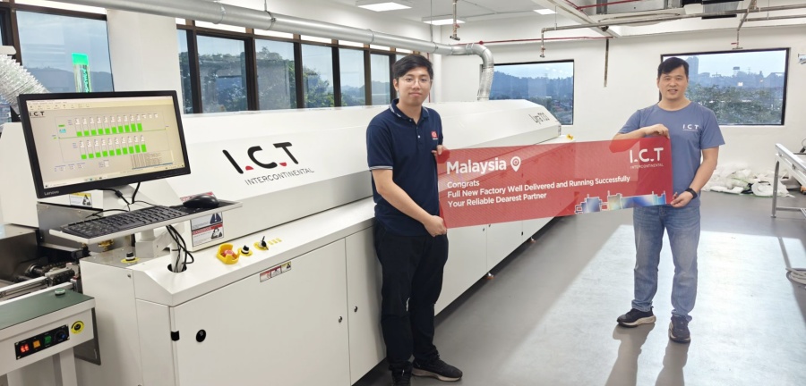 SMT- en DIP-lijninstallatie en technische ondersteuning in Maleisi&euml;
