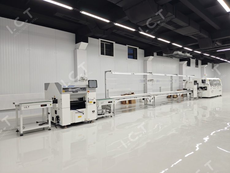 ICT DIP-productielijn in Oezbekistan