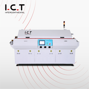 High End PCB Reflow Oven T4 met 4 Warmtezones Tafelmodel