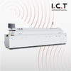 Led speciaal vacuüm 600 mm bureautype en transportband handmatige SMT-reflowoven