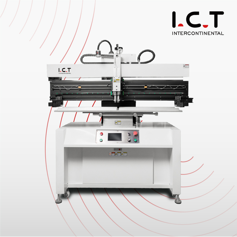Hoge Prestaties SMT Handmatige Printer Soldeerpasta Drukmachine P12