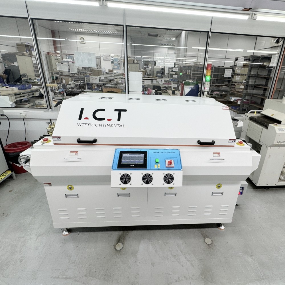 ICT | Goedkope 6 Zone Inline Reflow Oven Fabrieksprijs