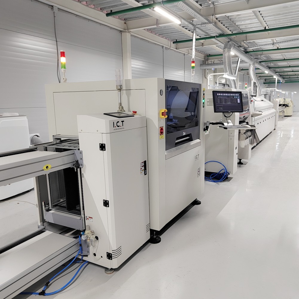ICT-5151 | Soldeerpasta PCB SMT Machine Schermprinter Volledig automatisch voor LED