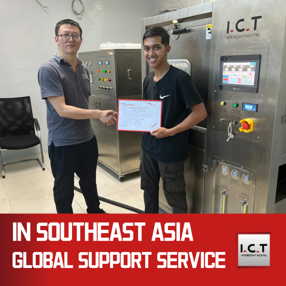 ICT Pneumatische stencil PCBA-reinigingsmachine Elektronische PCB Automatische stofzuiger