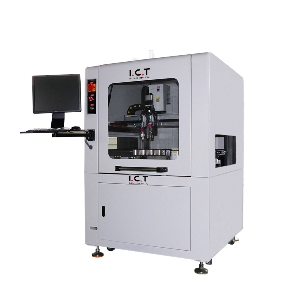 ICT-T650丨SMT PCB-selectieve conforme coatingmachine