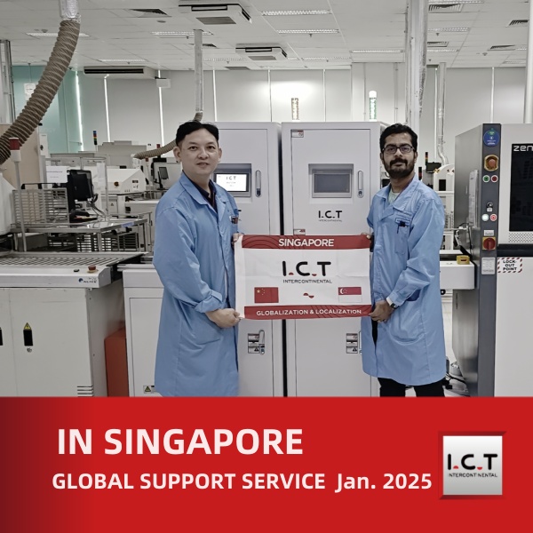 ICT Wereldwijde technische ondersteuning voor productieapparatuur in Singapore