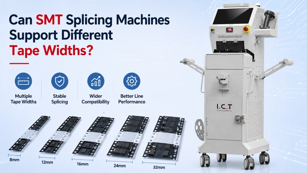 SMT-lasmachines ondersteunen verschillende tapebreedtes.webp