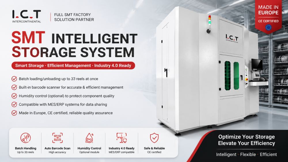 I.C.T SMT Intelligent Storage System ICT SMT intelligent opslagsysteem