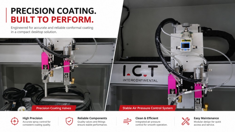 Desktop coatingmachine