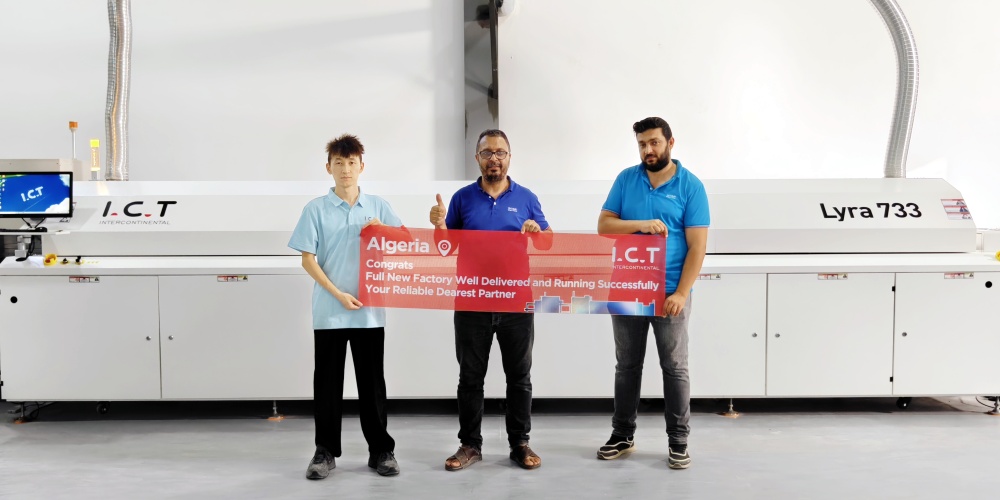 ICT levert complete SMT-productielijn voor smartphoneproductie in Algerije.jpg