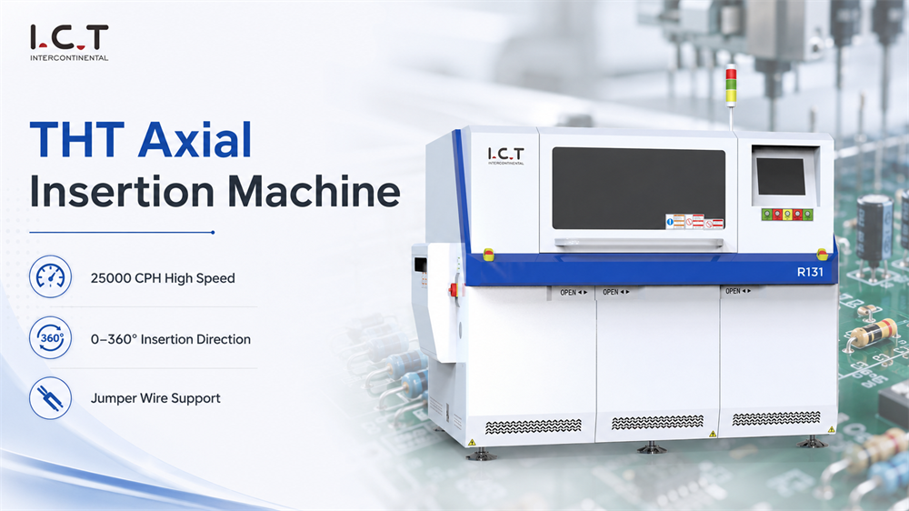 I.C.T THT Axial Insertion Machine ICT THT Axiale inbrengmachine