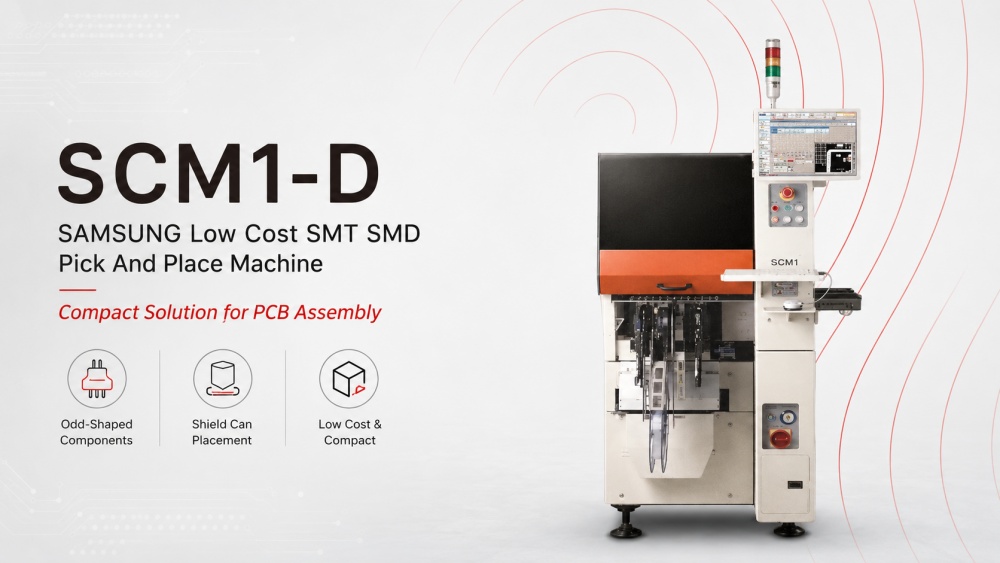 SCM1-D SAMSUNG goedkope SMT SMD pick-and-place-machine