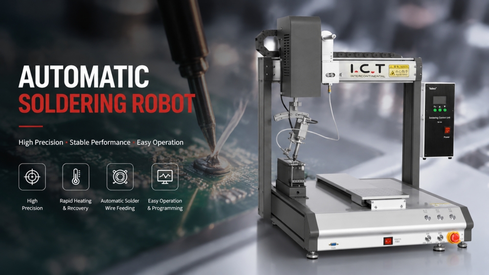 ICT automatische soldeerrobot