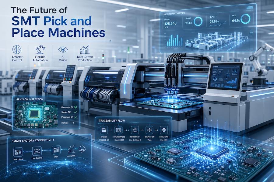 2-12 De toekomst van SMT pick-and-place-machines