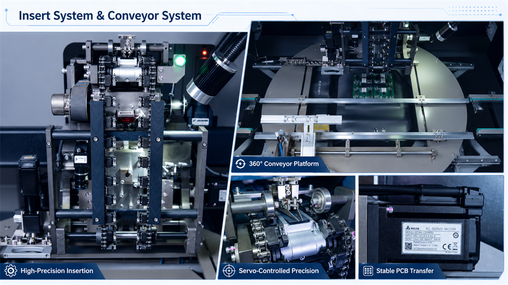 Insert System And Conveyor System Invoegsysteem en transportsysteem