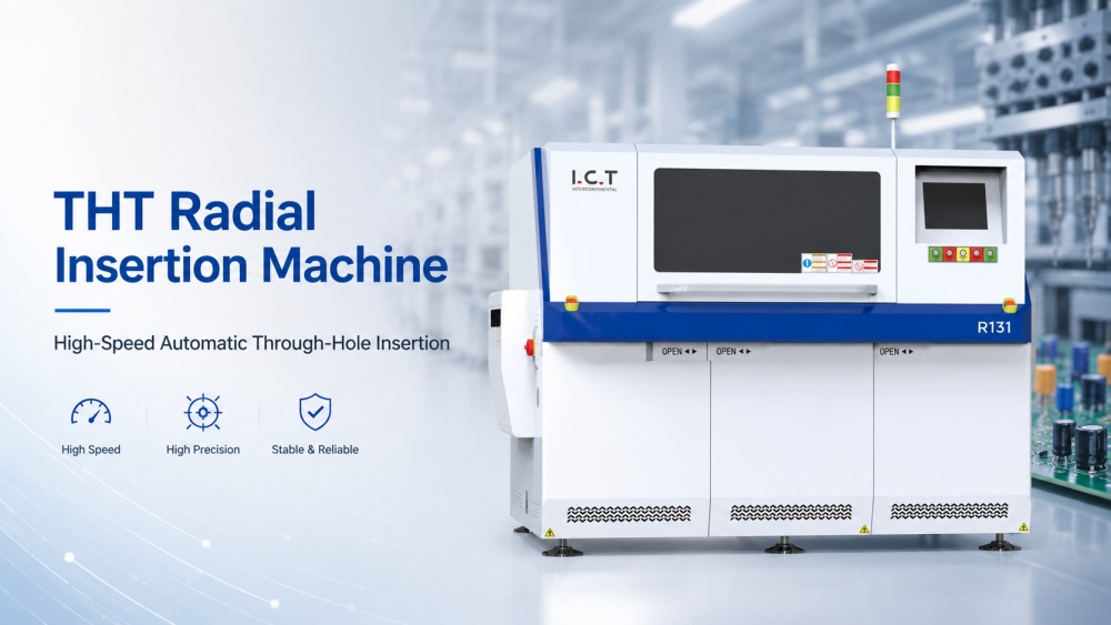 THT Radial Insertion Machine De radiale invoegmachine