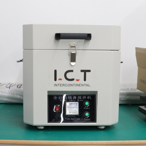 ICT | Automatische soldeerpasta-mengmachine Crèmefabriek