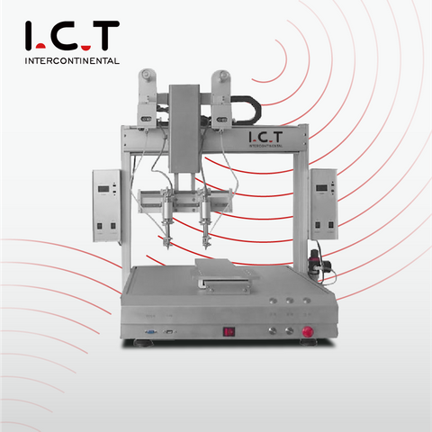 ICT-SR530 | Desktop Automatische Laser xyz Soldeerrobotstation voor Pv-module