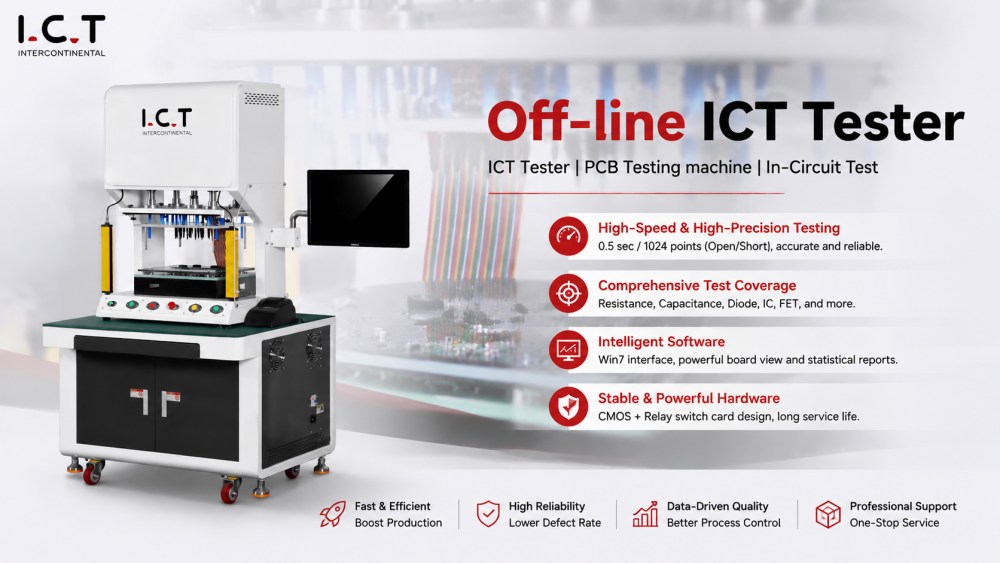 Off-line ICT Tester Offline ICT-tester